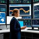 A diverse team of professional safety engineers, fully clothed in modest business attire, collaborating in a modern industrial control room. Large, high-resolution screens display real-time sensor data, AI-driven predictive analytics, and dynamic safety dashboards, with subtle visual effects representing data flow. The atmosphere is calm and focused, emphasizing proactive risk prevention. Professional photography, high quality, perfect anatomy, correct proportions, natural pose, well-formed hands, proper finger count, natural body proportions, safe for work, appropriate content, professional dress.